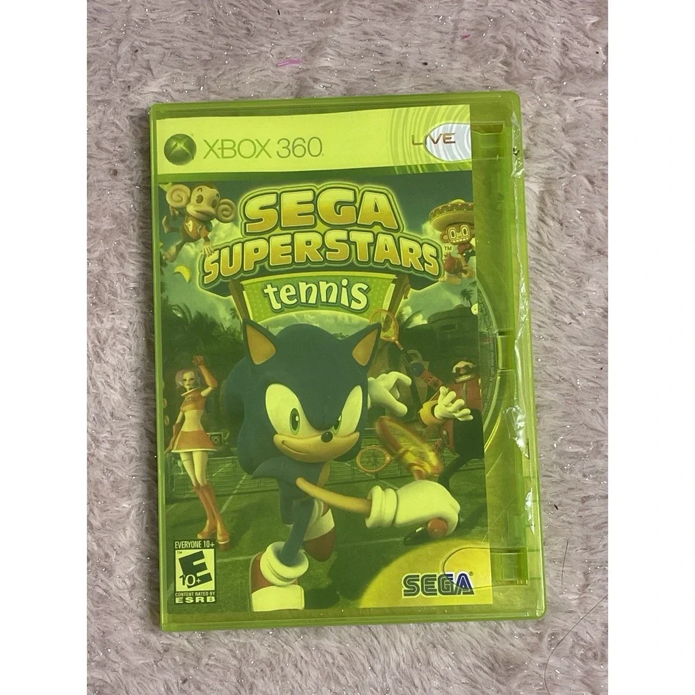 Sega Superstars Tennis‎ Xbox 360 Video Game Sonic The Hedgehog